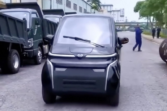 Xuất hiện thêm mẫu xe điện mini tại Việt Nam: Tầm hoạt động lên tới 150km, 2 chỗ, giá dự kiến 120 triệu đồng