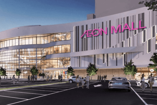 Chỉ 1 tháng nữa, tỉnh sắp lên đô thị loại I sẽ chính thức khai trương TTTM AEON Mall rộng 10,5ha, quy mô 4.100 tỷ