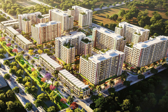 Tỉnh sắp trở thành thành phố trực thuộc Trung ương khởi công dự án nhà ở xã hội hơn 2.200 tỷ