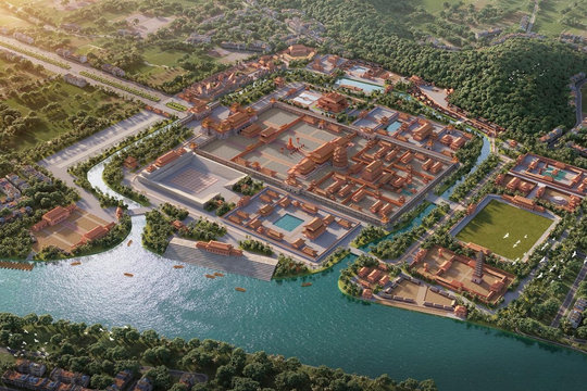 Bên trong đại đô thị 1.690ha của Sun Group tại Ninh Bình: Một 'phim trường' cổ trang tương tự Hoành Điếm sắp thành hình