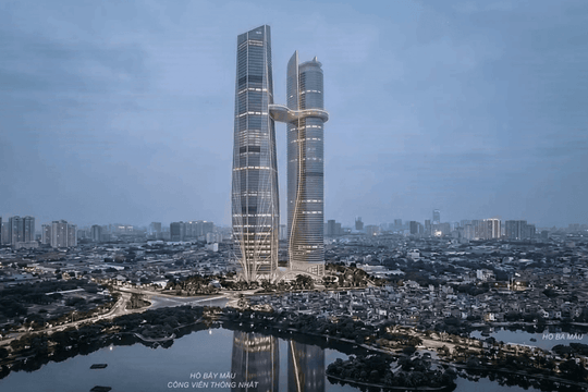 Việt Nam bắt đầu triển khai xây dựng tháp đôi chọc trời 568m cao nhất thế giới, 'vượt mặt' Petronas Twin Towers của Malaysia