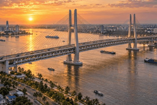 Việt Nam sẽ xây dựng cầu dây văng 2 tầng hơn 27.000 tỷ kết nối 2 tỉnh thành Đồng bằng sông Cửu Long