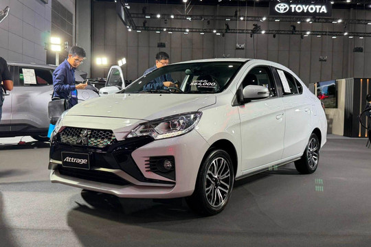 Đại lý xả kho Mitsubishi Attrage chỉ 300 triệu đồng: Đổi diện mạo, chờ thêm tính năng an toàn