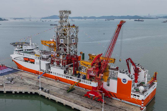 Khoan sâu gần 5.000m ở Biển Đông, phát hiện cấu trúc địa chất hiếm hé lộ lịch sử hình thành khu vực