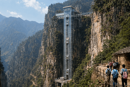 Xây dựng siêu dự án thang máy ở độ cao 288m để giúp đỡ học sinh vùng xa, vốn đầu tư hơn 260 tỷ đồng