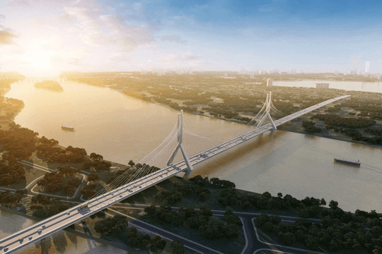 Việt Nam sắp hoàn thành siêu cầu hơn 20.000 tỷ có trụ tháp cao nhất cả nước