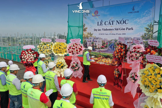 Đại đô thị 59.000 tỷ đồng của Vingroup ghi dấu mốc mới
