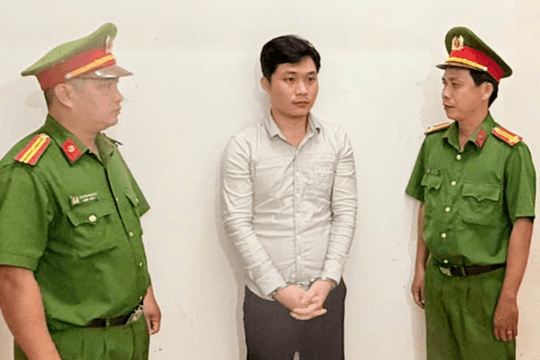 Bắt 'Giám đốc' công ty thủy sản Huỳnh Thanh Huy sinh năm 1999
