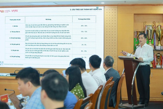 TS Nguyễn Văn Đính đề xuất 5 giải pháp kéo giá bất động sản về mức người dân có thể mua