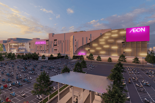 Hôm nay, AEON MALL Thanh Hóa khai trương: Đại siêu thị 105.000 m2, có 5 sân pickleball, đưa sản nem chua lên kệ