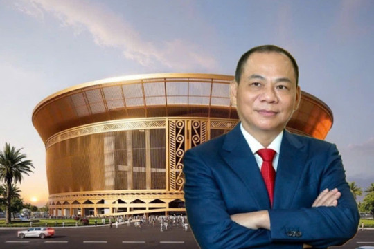 Sốc: 16.000 công nhân đang giúp tỷ phú Phạm Nhật Vượng thi công sân vận động 135.000 chỗ lớn nhất thế giới