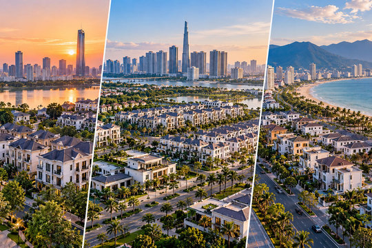 Biệt thự, nhà liền kề tại ba đô thị lớn: Giá cao, thanh khoản thấp, dòng tiền chọn lọc