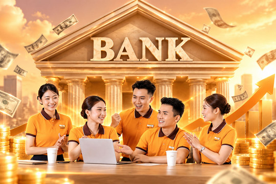Ngân hàng có vợ chồng tỷ phú Phạm Nhật Vượng nắm gần 10% vốn tăng mạnh thu nhập nhân viên
