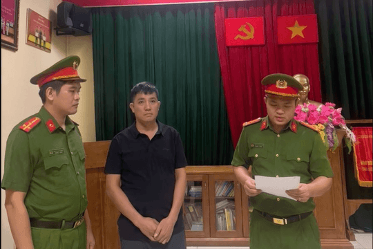 Khởi tố Giám đốc Trần Văn Thành sinh năm 1979