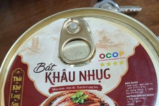 Công an vào cuộc xử lý vụ giám đốc tự học nấu chân giò đóng hộp, rồi dùng ChatGPT đổi nhãn thành đặc sản Lạng Sơn
