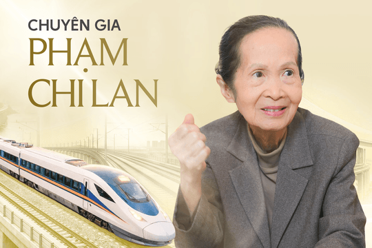 Chuyên gia Phạm Chi Lan: Không thể để mỗi dự án đường sắt chọn một công nghệ riêng