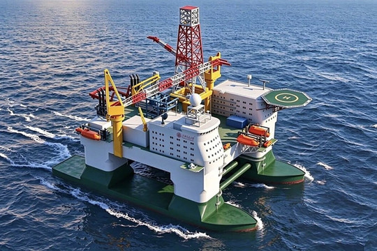 Láng giềng Việt Nam khởi công xây dựng 'đảo nhân tạo nổi' nặng 74.000 tấn, vốn đầu tư gần 11.000 tỷ đồng, chịu được bão cấp 17