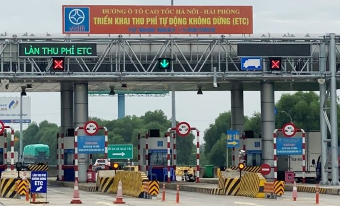 Lùi thời điểm thu phí tự động trên cao tốc Hà Nội - Hải Phòng sang tháng 6
