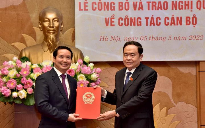 Bổ nhiệm ông Phạm Thái Hà giữ chức Phó Chủ nhiệm Văn phòng Quốc hội