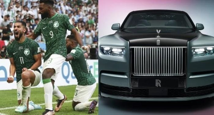 "Hạ đẹp" Argentina, cả đội Saudi Arabia được thưởng hàng chục siêu xe Rolls Royce