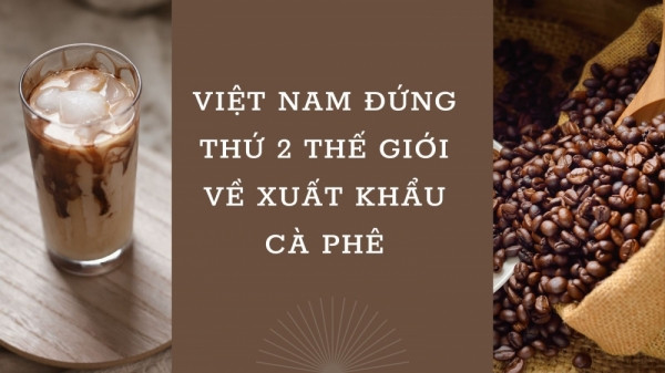 [Infographic]: Việt Nam đứng thứ 2 thế giới về xuất khẩu cà phê