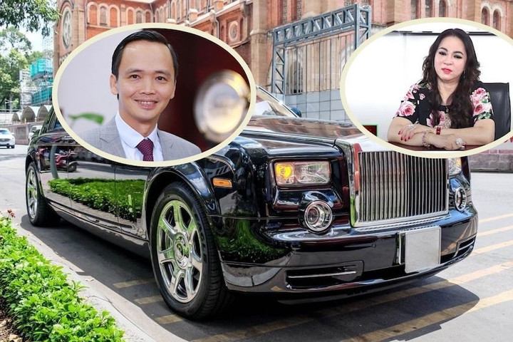 Nội thất dát vàng trên xe RollsRoyce Ghost của ông Trịnh Văn Quyết   VnExpress
