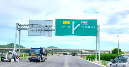 Từ Hà Nội đi Nghệ An theo cao tốc Bắc Nam có những nút giao nào?