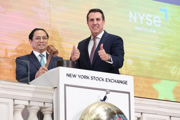 Thủ tướng Phạm Minh Chính được mời tham quan sàn giao dịch chứng khoán New York (NYSE)