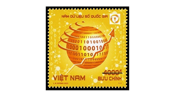 Bộ TT&TT phát hành bộ tem bưu chính 'Năm Dữ liệu số quốc gia'