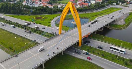 Cận cảnh công trình cầu Bồ Sơn gần 130 tỷ đồng ở tỉnh có diện tích nhỏ nhất Việt Nam