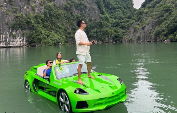 Siêu xe mặt nước từng được Shark Bình khoe đã đưa về Hà Nội