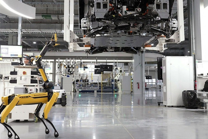 Hyundai bắt đầu sử dụng đại trà robot vào hoạt động sản xuất ô tô