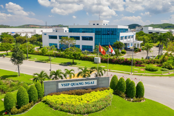 Sáu dự án tại VSIP Quảng Ngãi hút thêm hơn 80 triệu USD