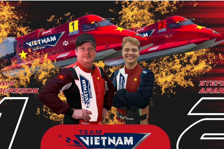 Lỡ giải đua xe F1, Việt Nam ghi dấu ấn thế giới với đua thuyền máy F1