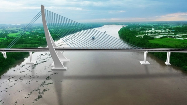 Tỉnh cách trung tâm TP. HCM 45km sắp có 3 cây cầu lớn trị giá 205 triệu USD