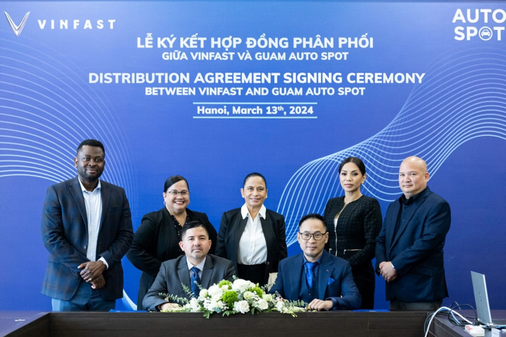 VinFast ký thỏa thuận phân phối xe điện tại Micronesia