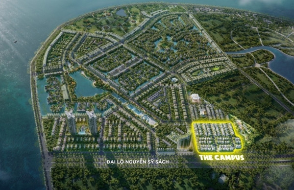 Coteccons (CTD) làm tổng thầu xây dựng phân khu The Campus tại dự án Ecopark rộng 200ha ở Nghệ An