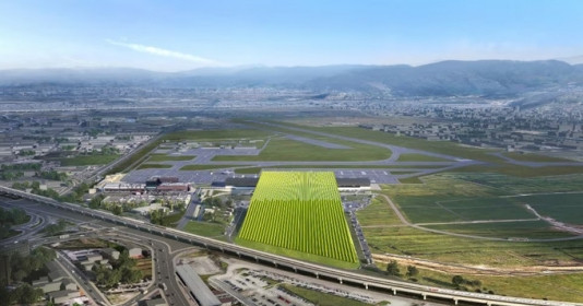 Sân bay quốc tế đặc biệt nhất thế giới dành 7,7ha để trồng nho làm rượu vang