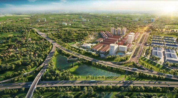 Nhà máy có vốn đầu tư nghìn tỷ, tạo việc làm cho gần 20.000 lao động sắp khởi công ở huyện cách trung tâm Hà Nội 30km