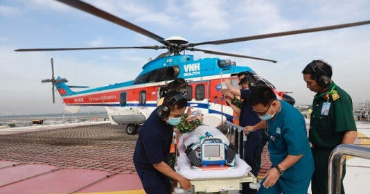 Sân bay cấp cứu bằng trực thăng đầu tiên ở Việt Nam được Bộ Quốc phòng cấp phép hoạt động, bệnh nhân từ máy bay tiếp cận dịch vụ y tế chất lượng cao chỉ mất vài phút