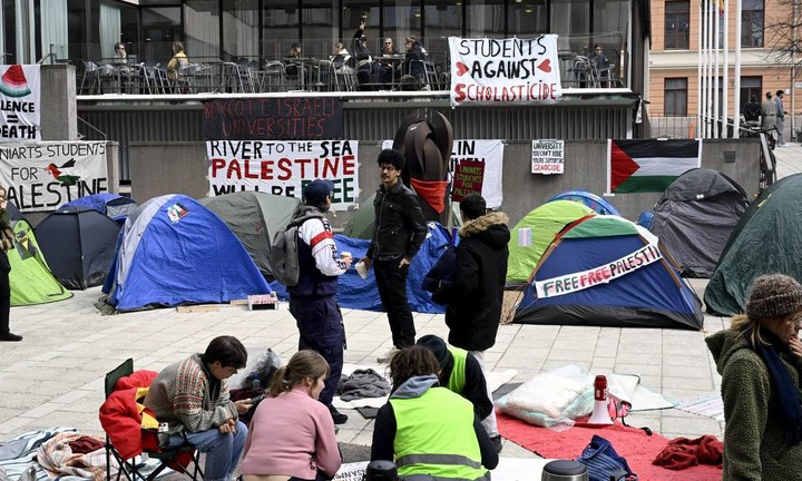 Bùng phát làn sóng biểu tình phản đối Israel tại các trường đại học châu Âu