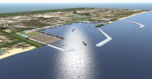 Thi công trở lại sau nhiều năm 'bất động', tiến độ dự án khu bến cảng 14.200 tỷ tại Quảng Trị đang đến đâu?