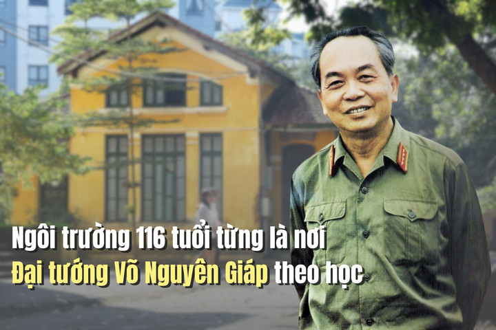 Ngôi trường THPT 116 tuổi từng là nơi đại tướng Võ Nguyên Giáp theo học: Được Thủ tướng nâng lên vị thế trọng điểm quốc gia, đào tạo học sinh giỏi cho Hà Nội và cả đất nước