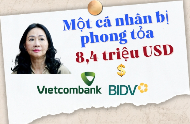 Vụ Vạn Thịnh Phát: Phong tỏa tài khoản của 1 cá nhân, lộ diện số tiền 8,4 triệu USD tại Vietcombank và BIDV