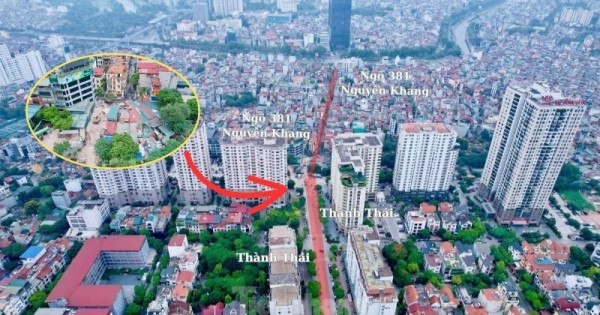 Hà Nội chi 315 tỷ đồng 'hồi sinh' dự án mở rộng ngõ 381 đường Nguyễn Khang