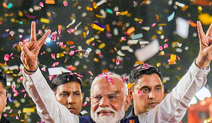 Thủ tướng Ấn Độ Narendra Modi tái đắc cử nhiệm kỳ 3