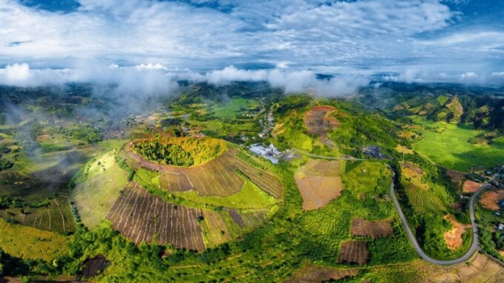 Công viên địa chất toàn cầu có hệ thống hang động núi lửa dài nhất Đông Nam Á của Việt Nam