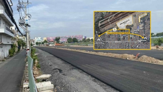 Thông xe 500m tuyến đường 4.800 tỷ nối đến sân bay Tân Sơn Nhất và phá thế độc đạo của đường Trường Sơn