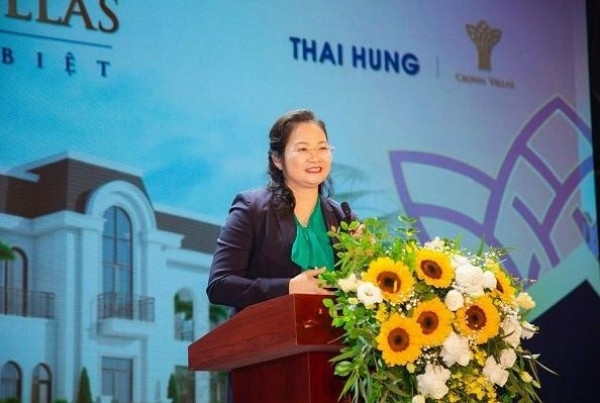 Bà Lê Thị Kim Vinh giữ chức Chủ tịch HĐQT Công ty Thái Hưng